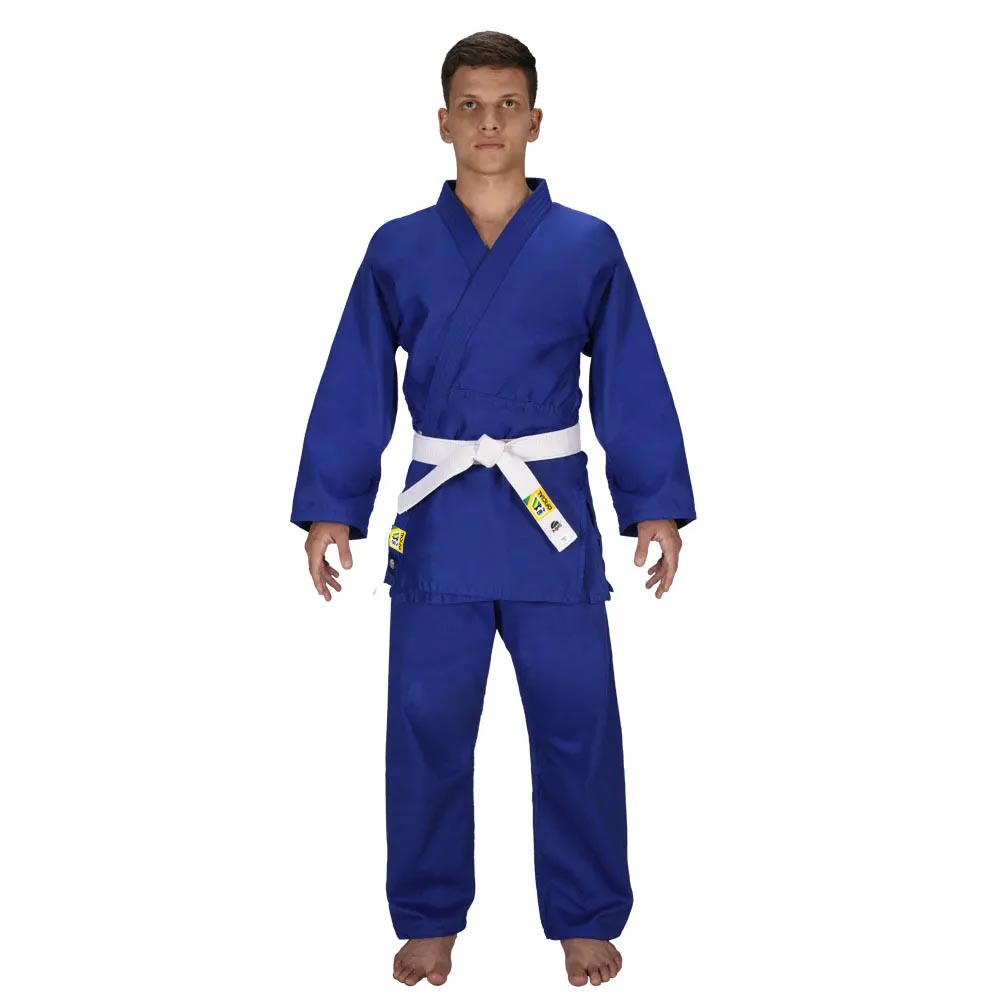 Kimono de Judo MKS Cadete Approvado CBJ Azul