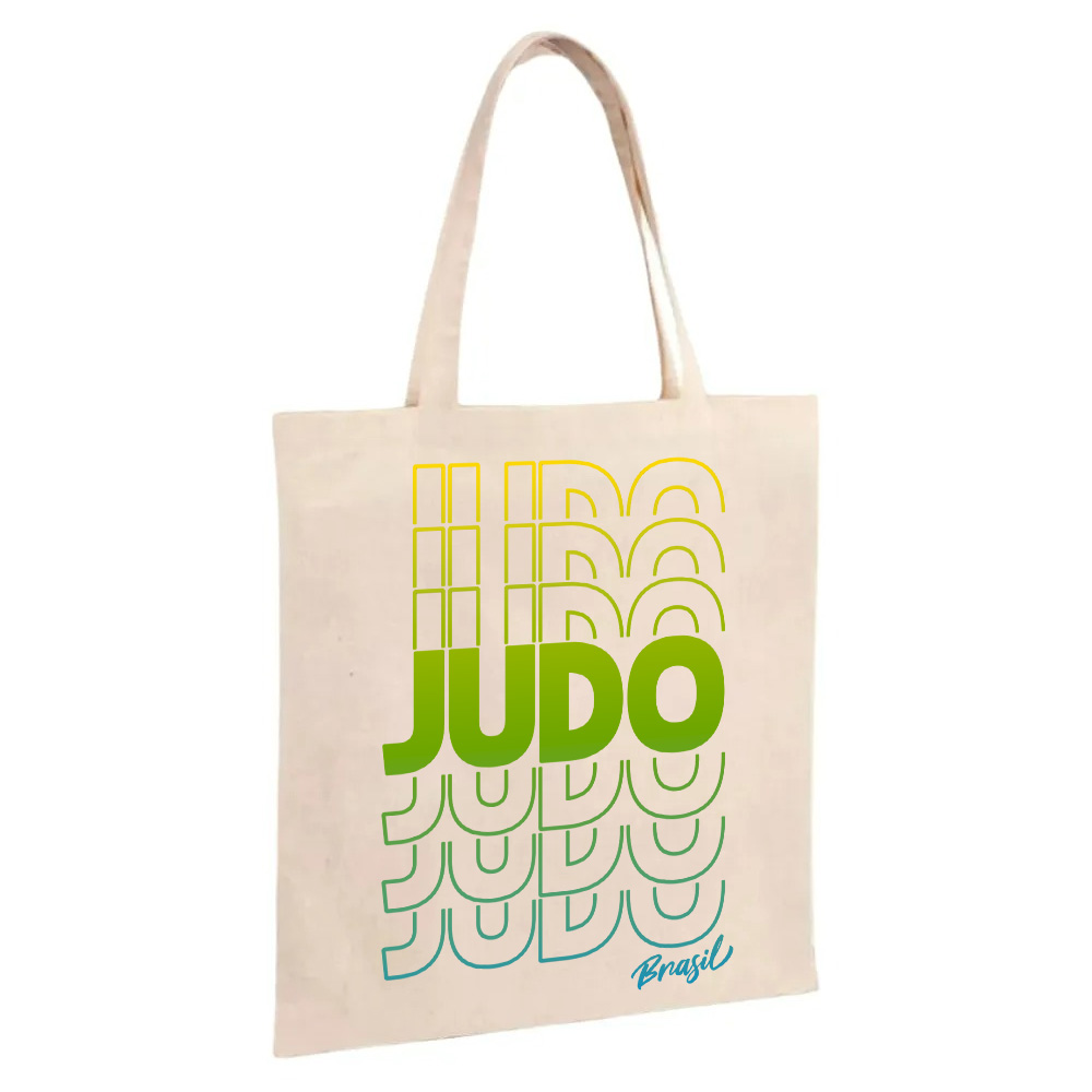 Sacola Algodão Cru Ecobag com Ziper Judo ...