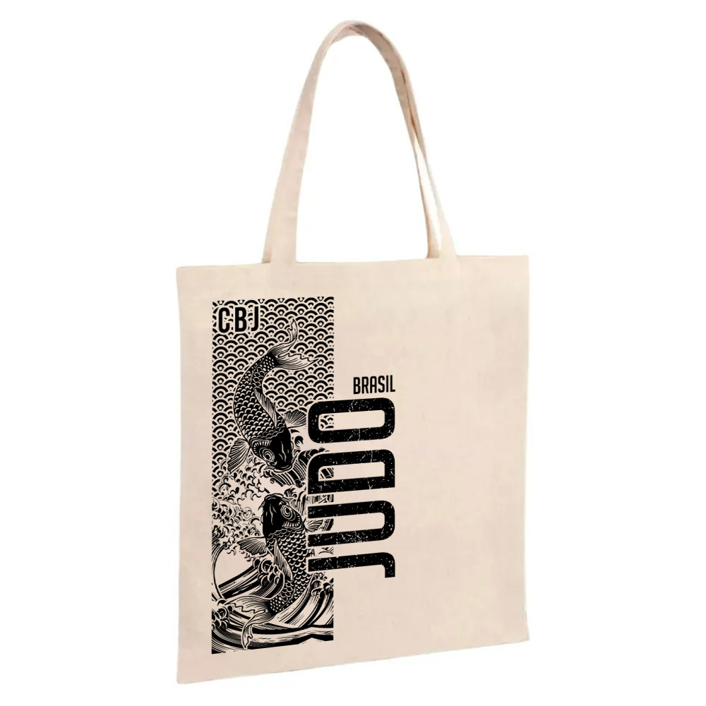 Sacola Algodão Cru Ecobag com Ziper Orige...