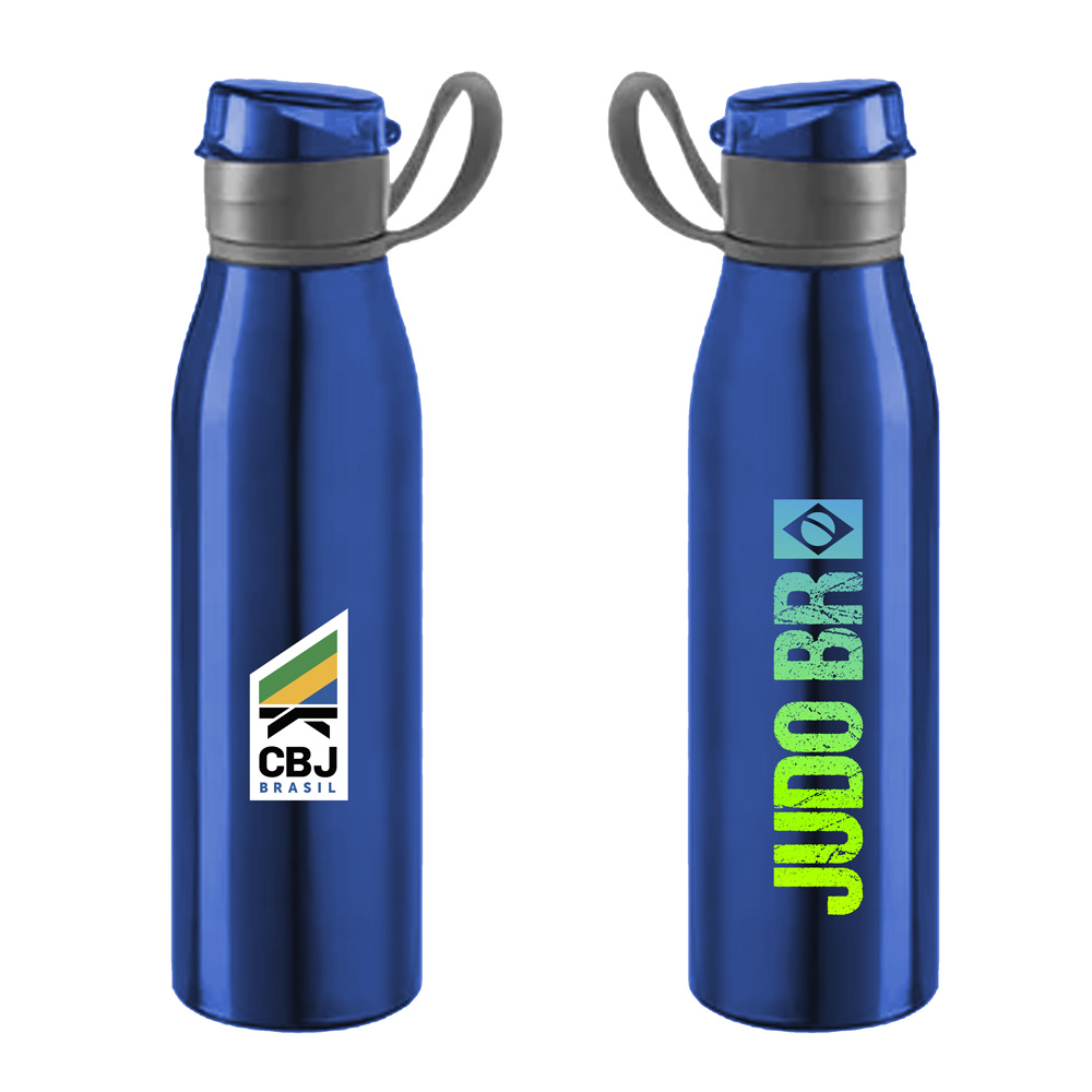 Garrafa Esportiva CBJ Oficial em Alumínio...