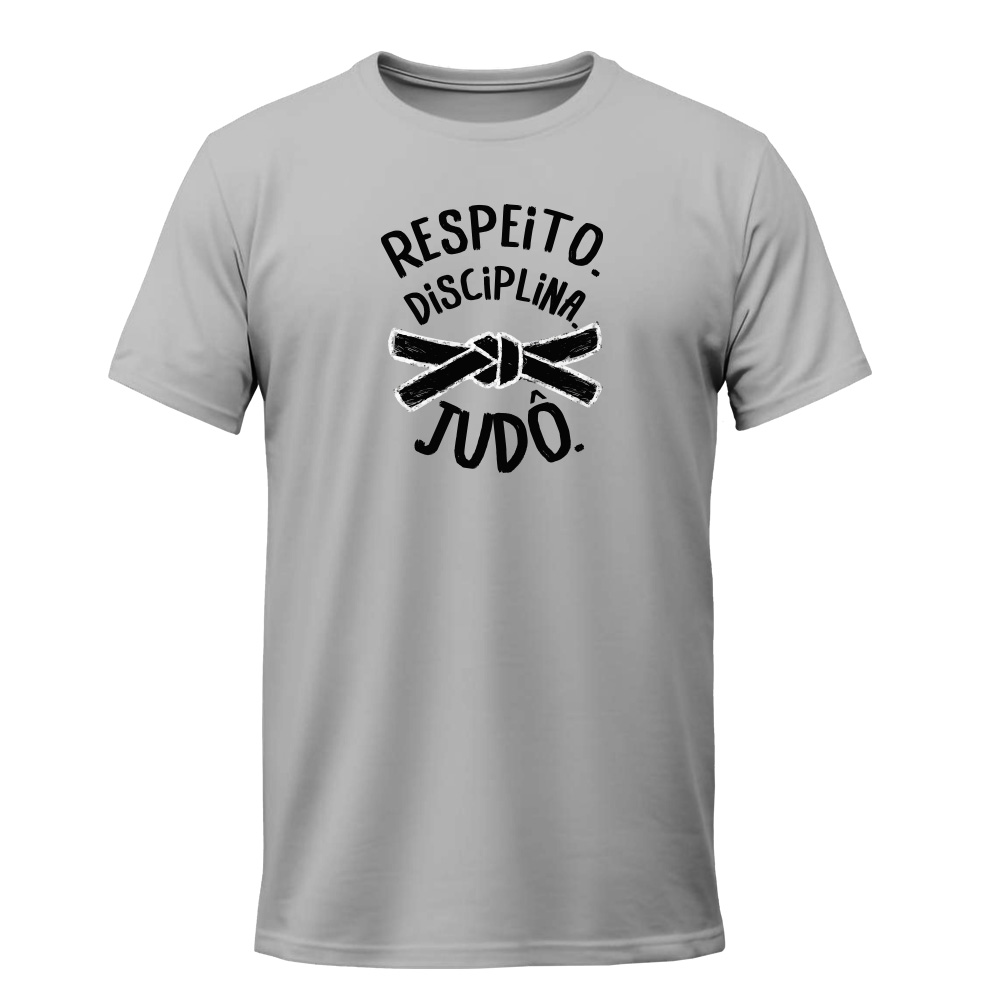 Camiseta Judo Brasil Respeito e Dsiciplin...