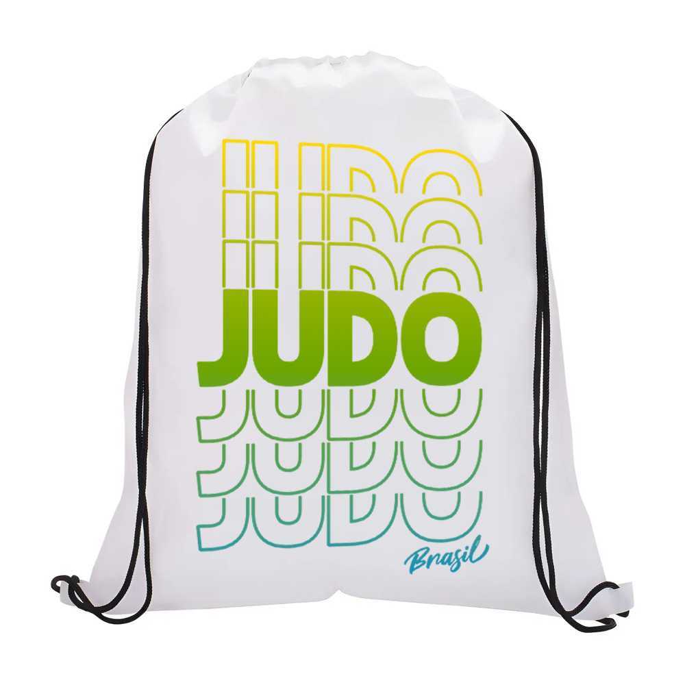 Mochila Saco Judo Brasil Gradient 45x35cm...