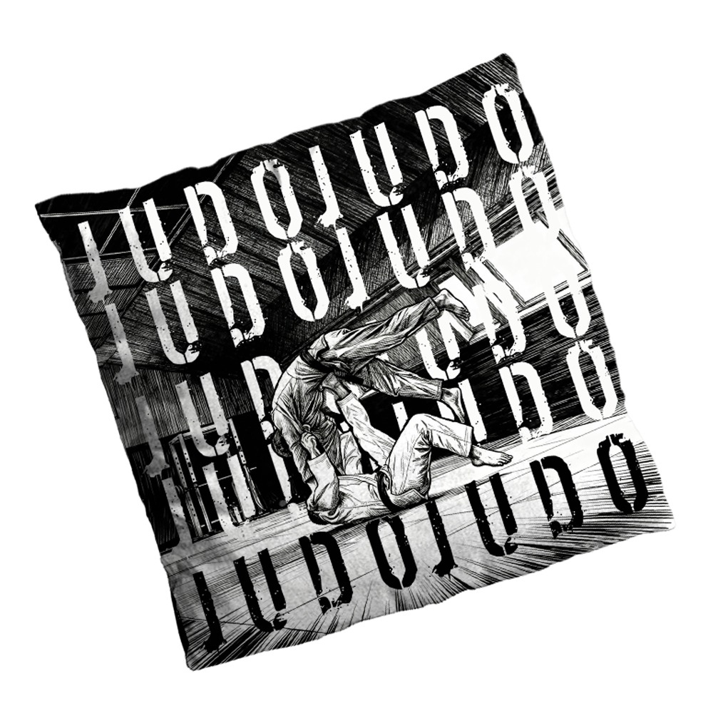 Almofada Judô Brasil 40x40cm CBJ Oficial