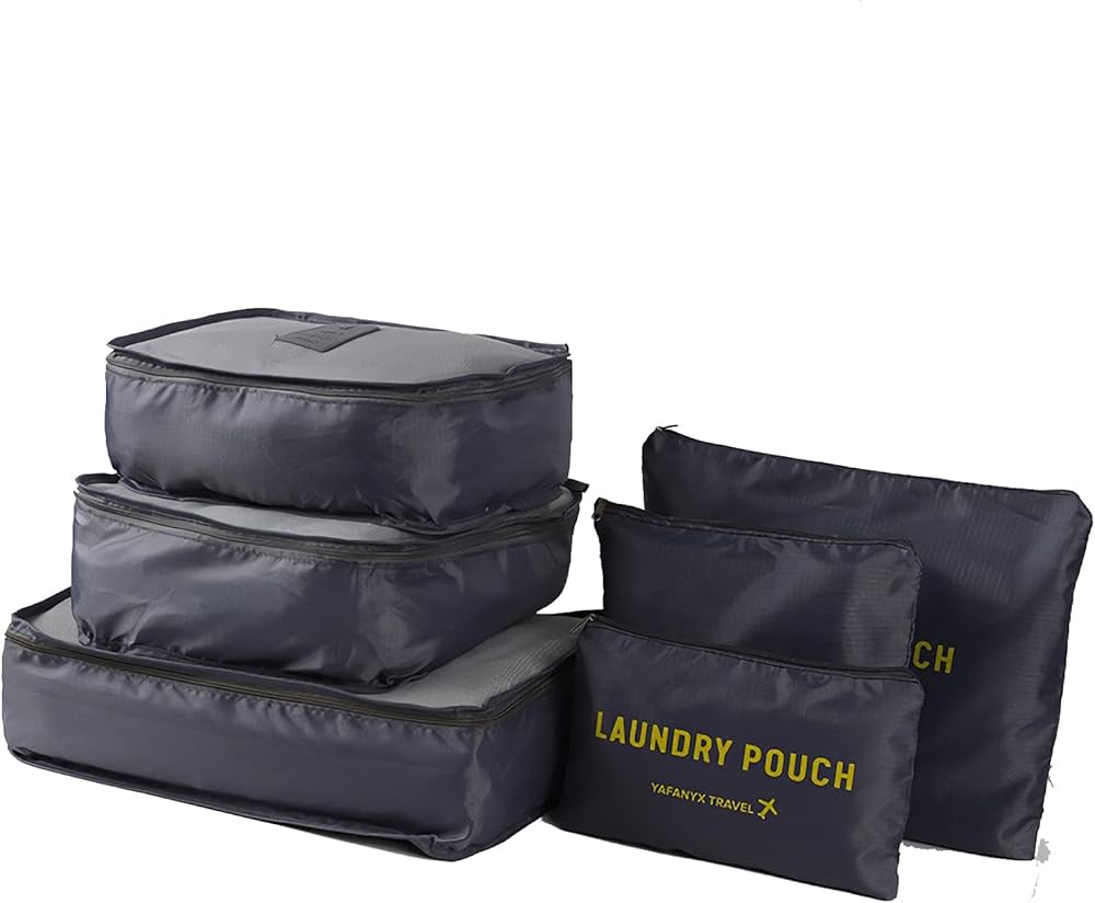 Organizador De Mala Para Viagem Kit 6 Peç...