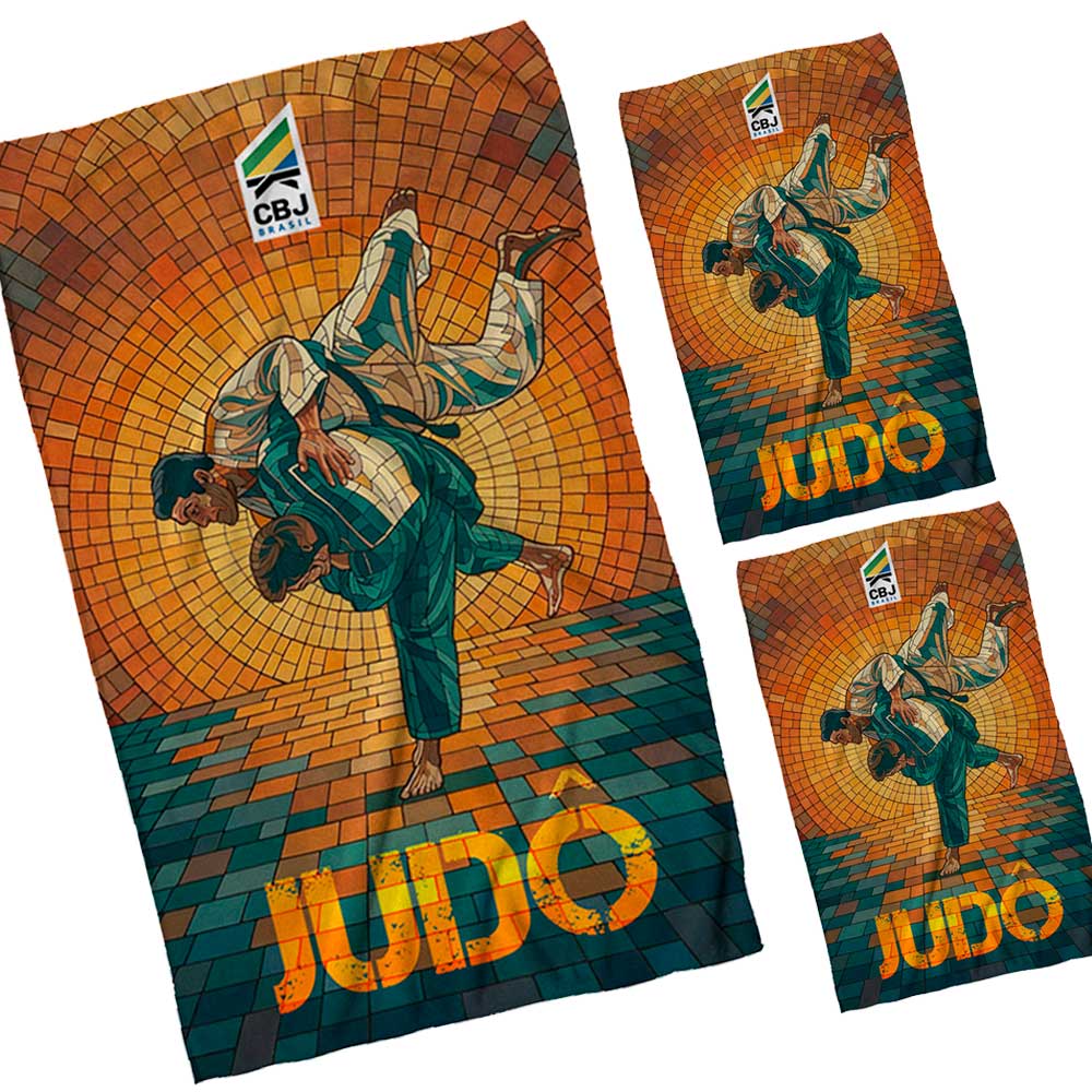 Kit de Toalhas Mosaico 2 em 1 ( 1 Toalha ...