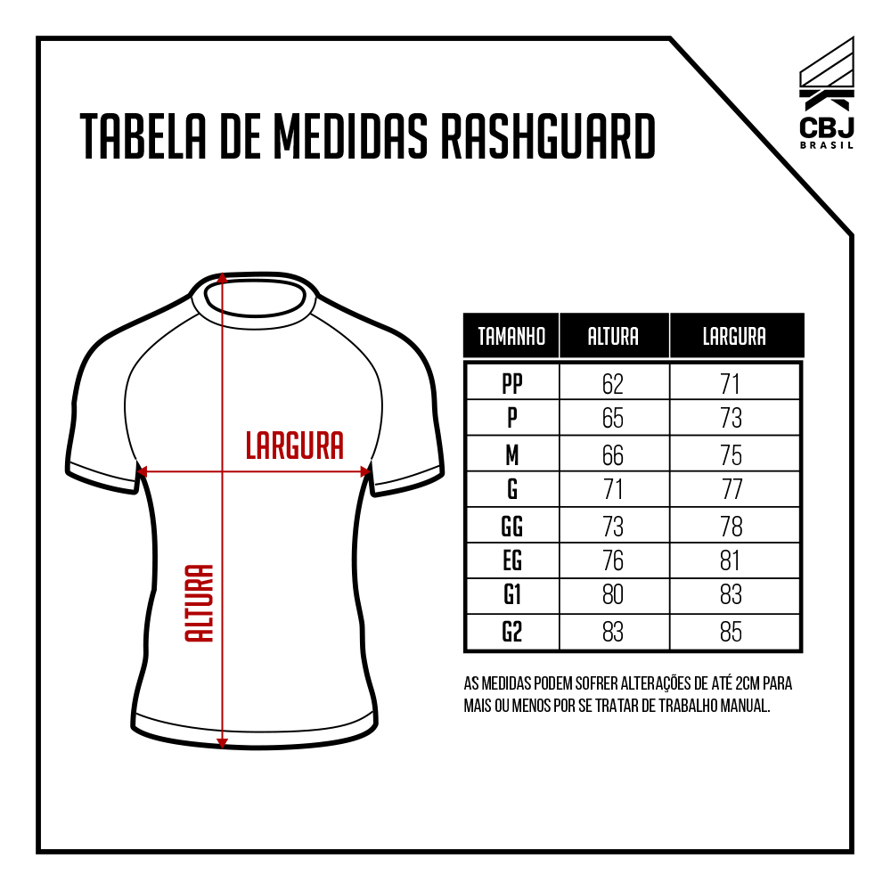 Camiseta de Compressão Judo Brasil CBJ Of...